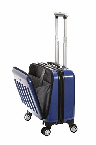 Rockland Revolution Rolling Computer Case, Blue