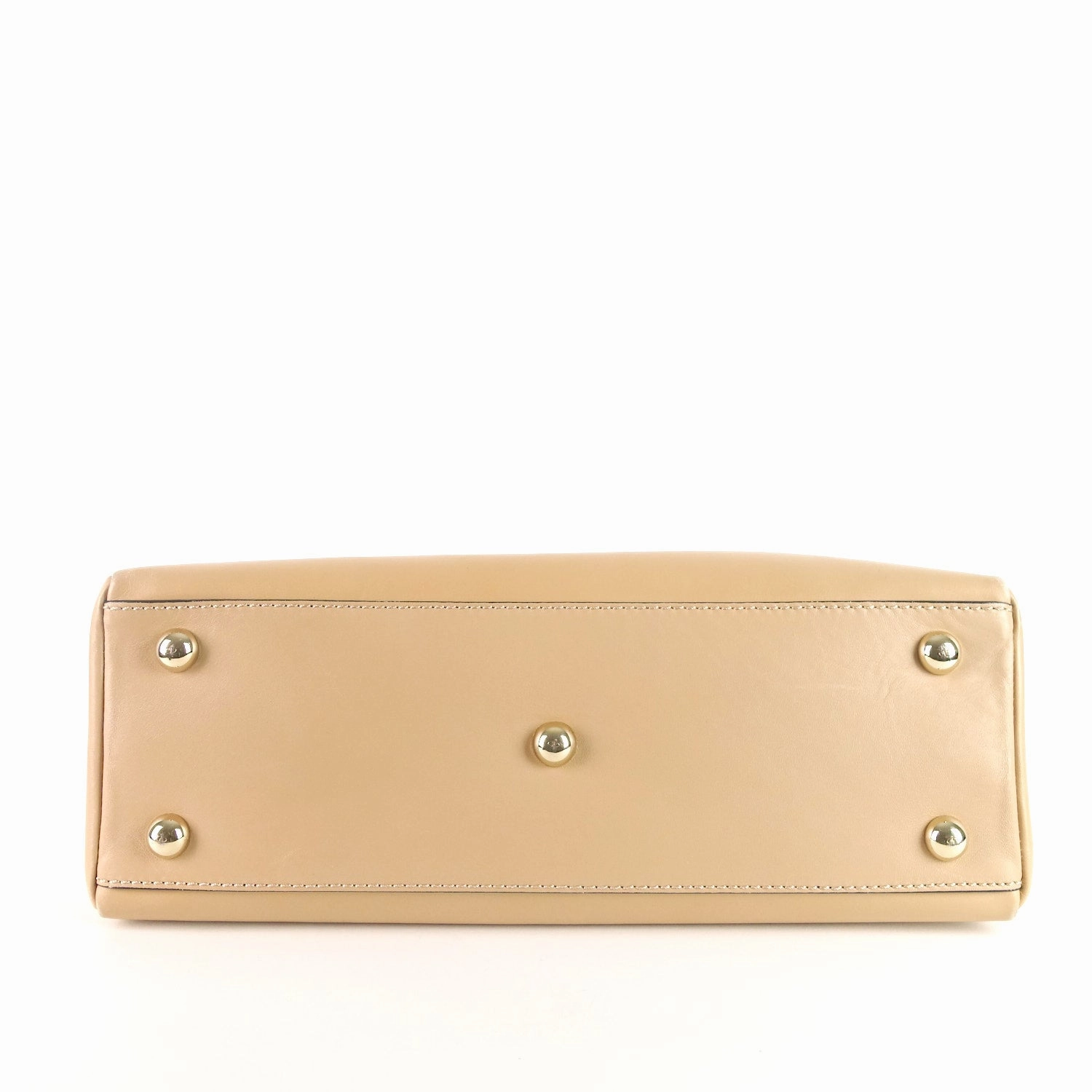 Rockstud Calf Leather Large Satchel Bag