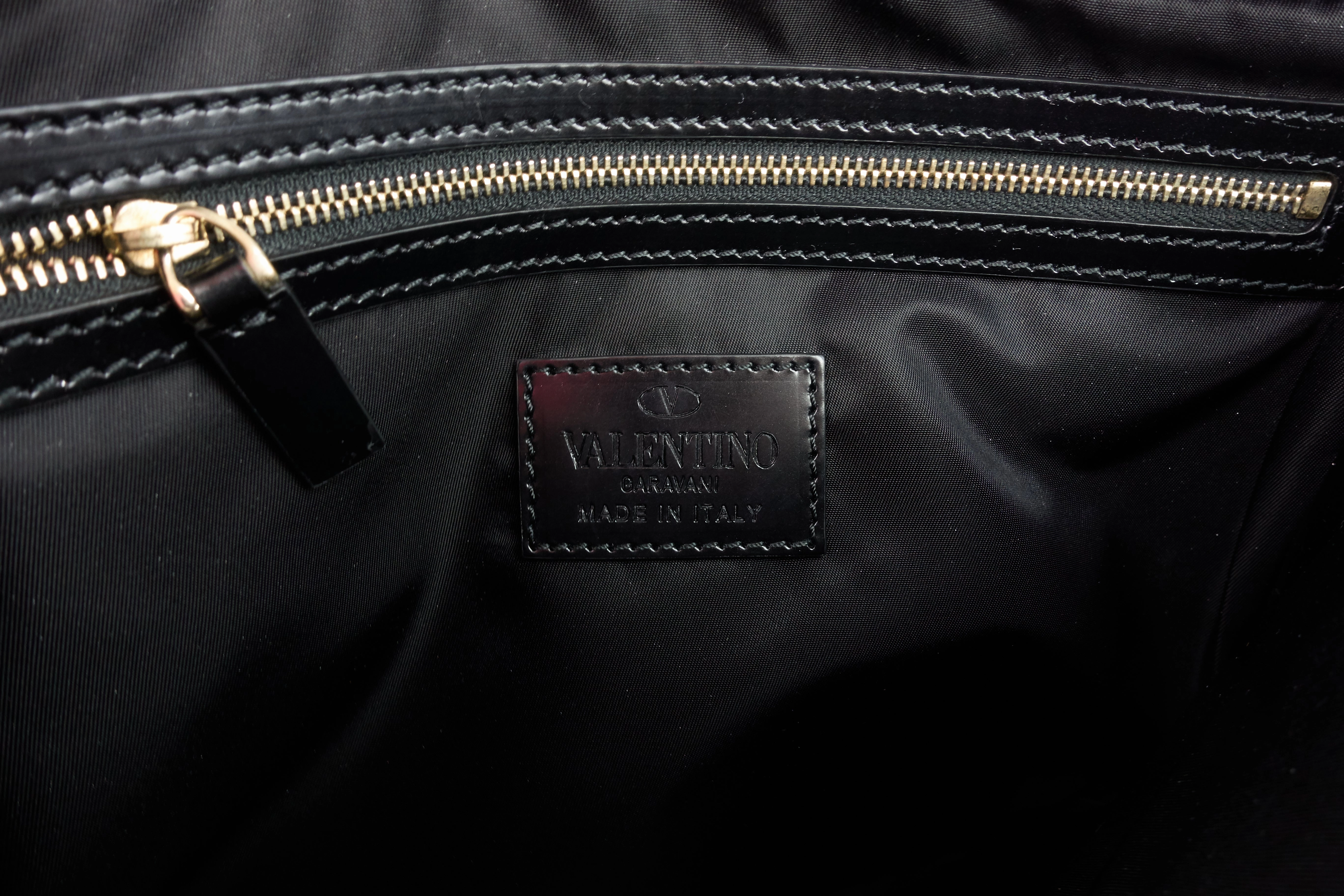 Rockstud Calfskin Clutch Bag