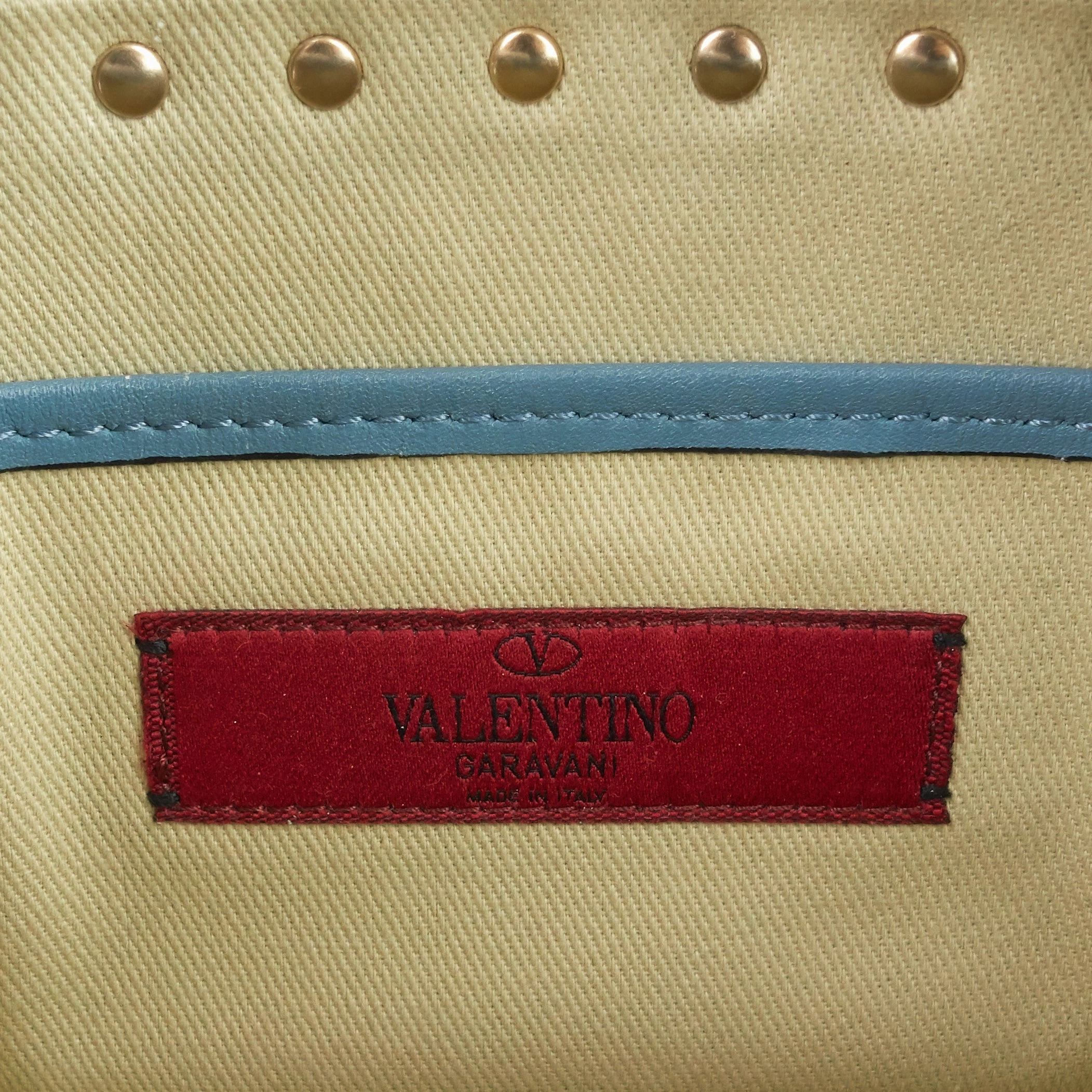Rockstud Leather Camera Bag