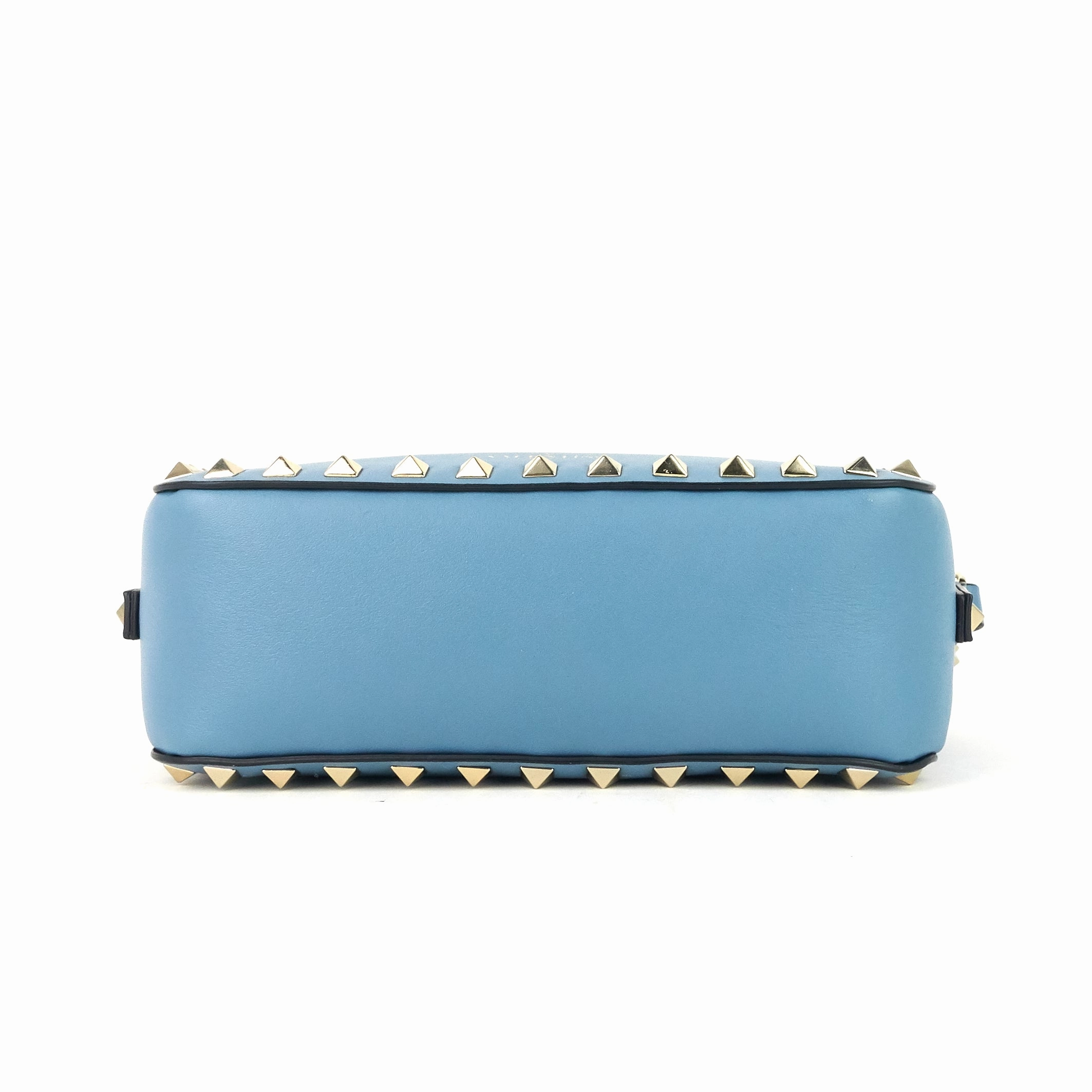 Rockstud Leather Camera Bag