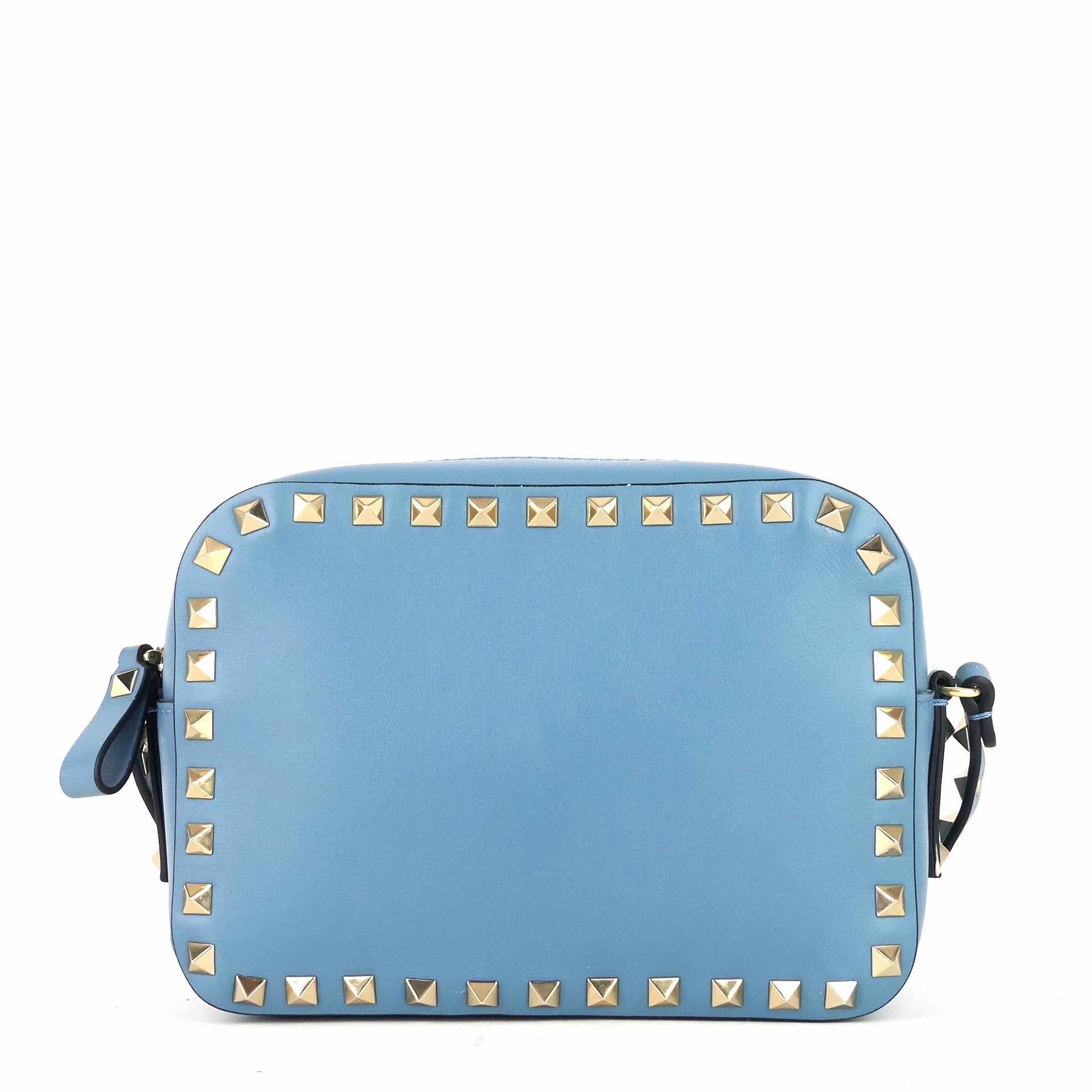 Rockstud Leather Camera Bag