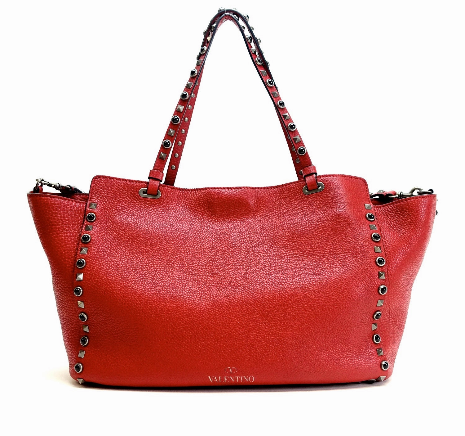 Rockstud Medium Calf Leather Cabochons Bag