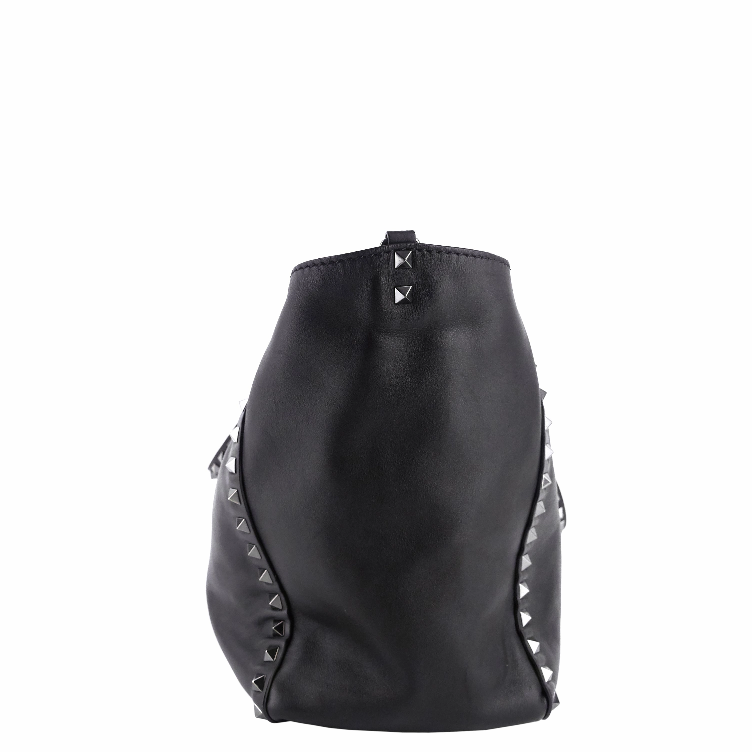 Rockstud Medium Calfskin Leather Bag