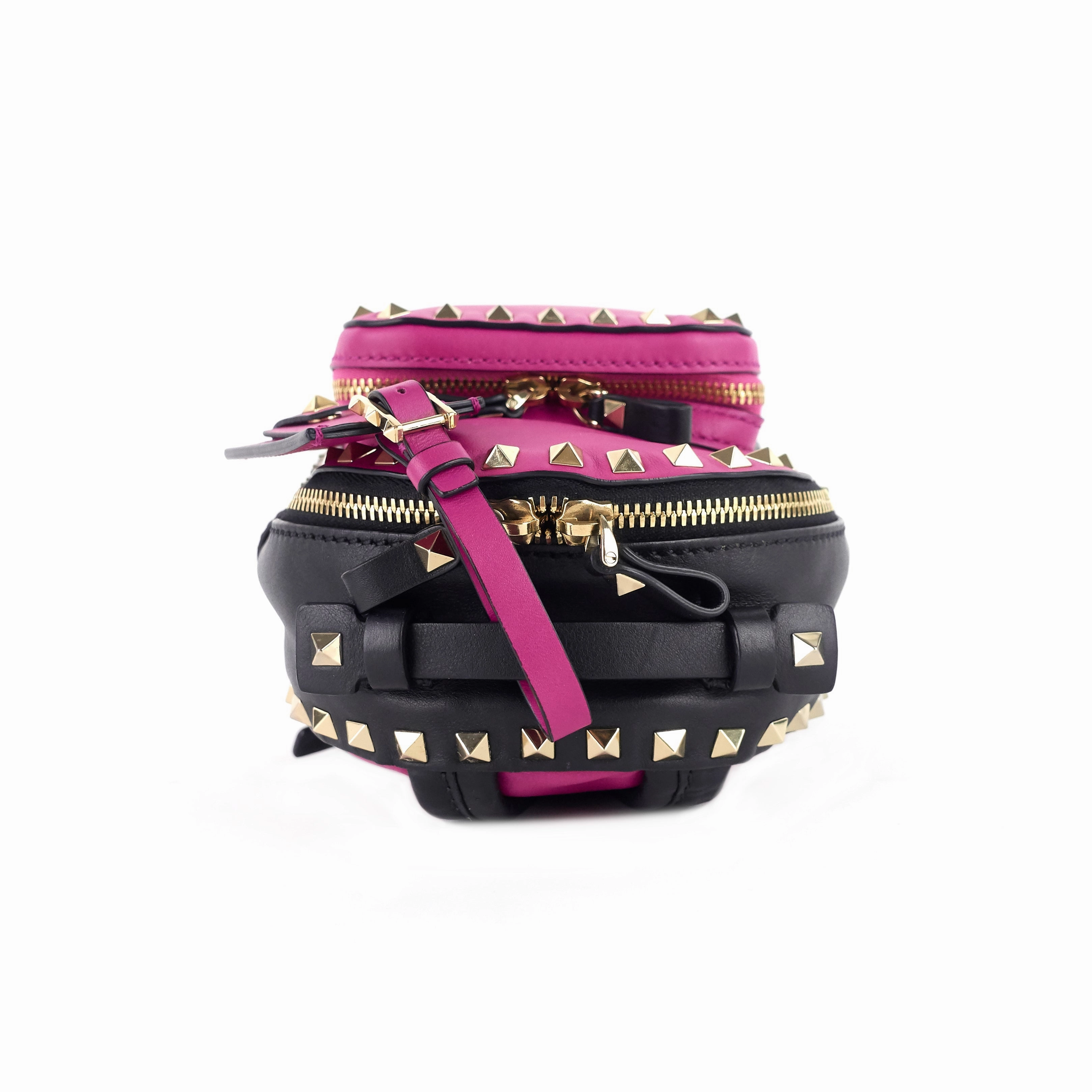 Rockstud Mini Calfskin Leather Backpack Bag