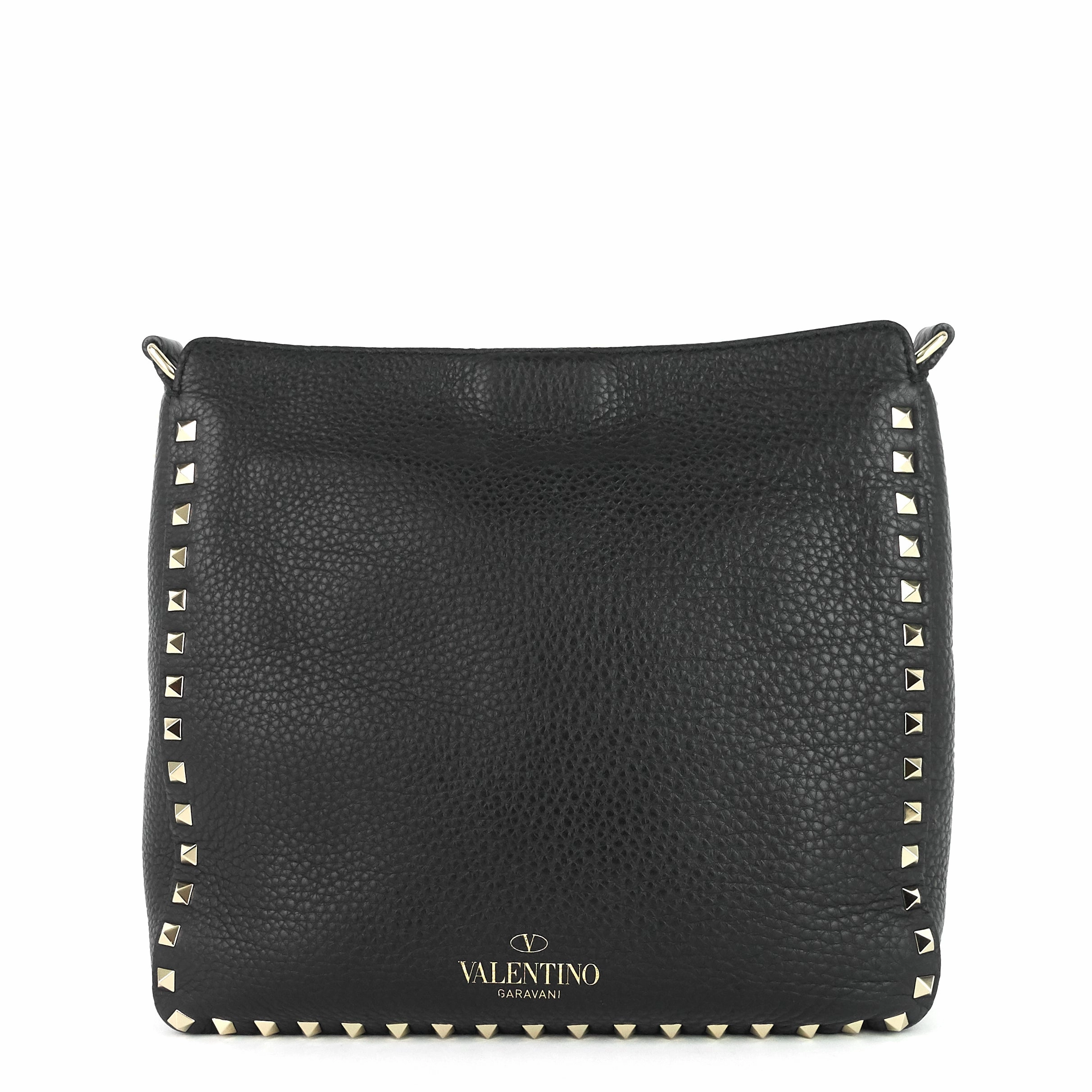 Rockstud Small Flip Lock Calfskin Messenger Bag
