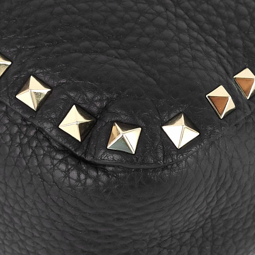 Rockstud Small Flip Lock Calfskin Messenger Bag