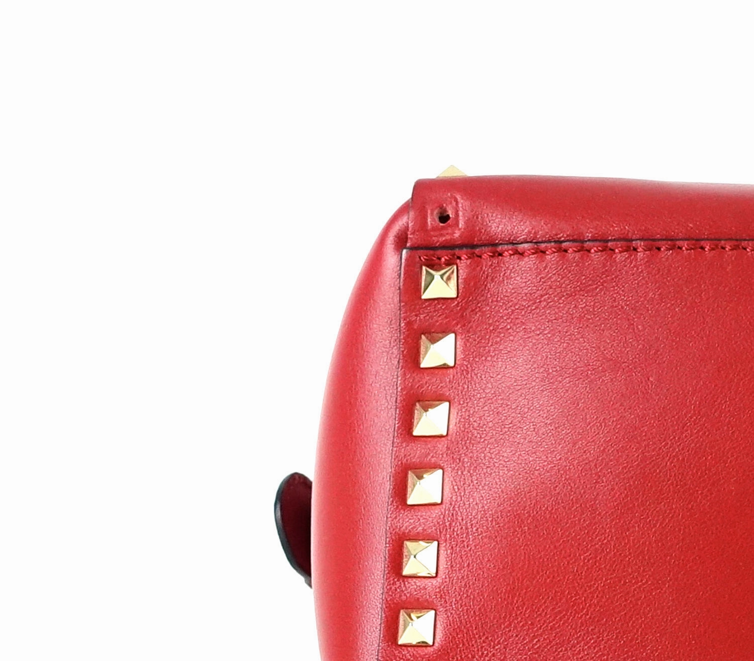 Rockstud Smooth Leather Medium Handbag