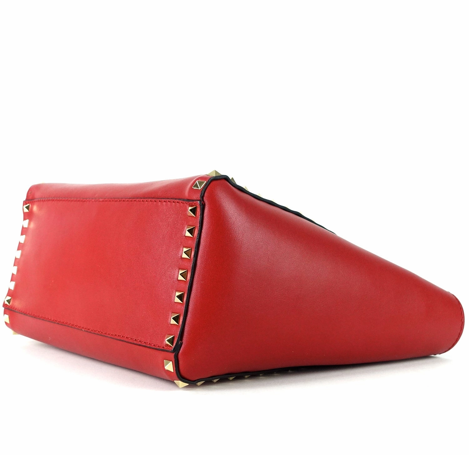 Rockstud Smooth Leather Medium Handbag