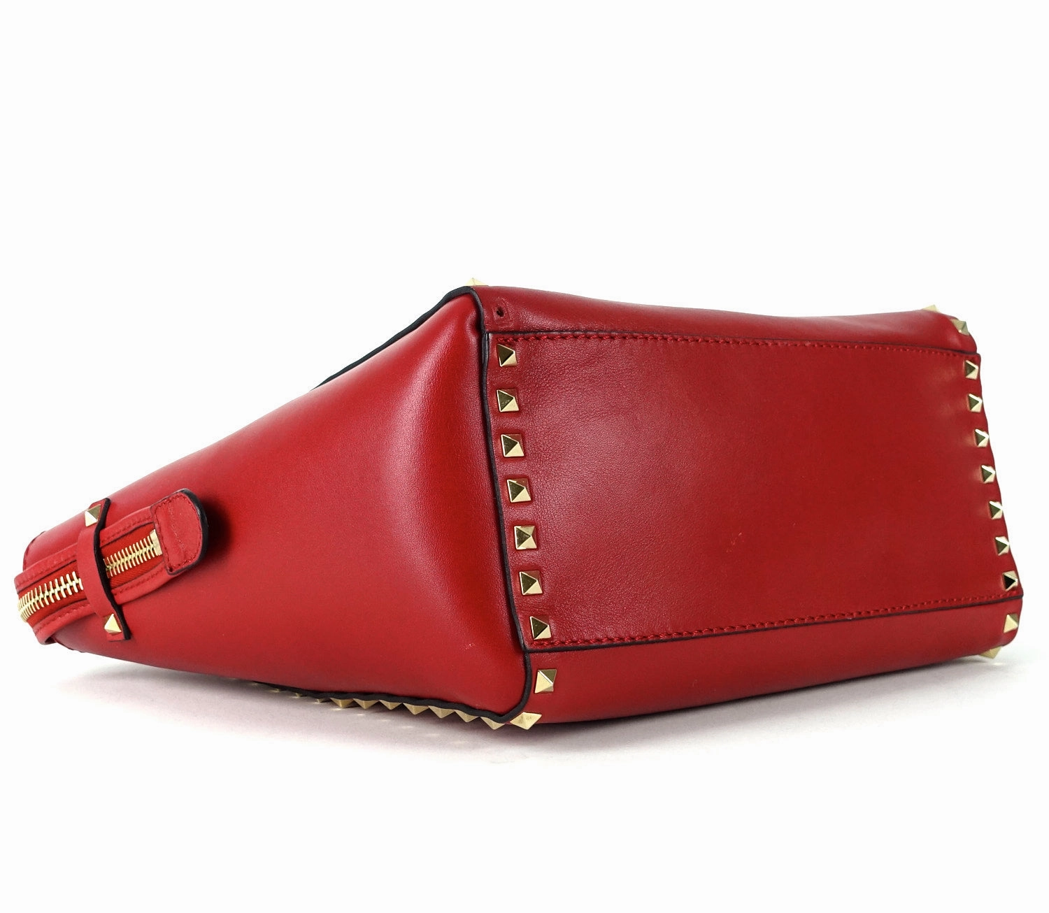 Rockstud Smooth Leather Medium Handbag