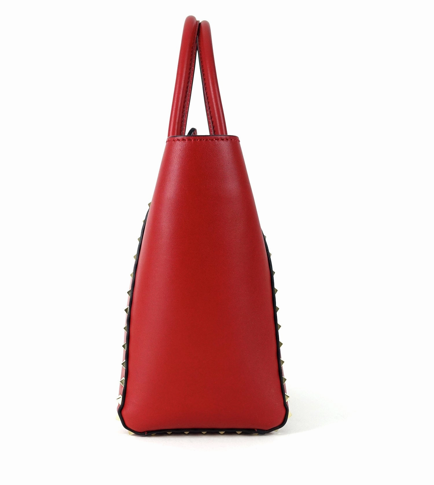 Rockstud Smooth Leather Medium Handbag