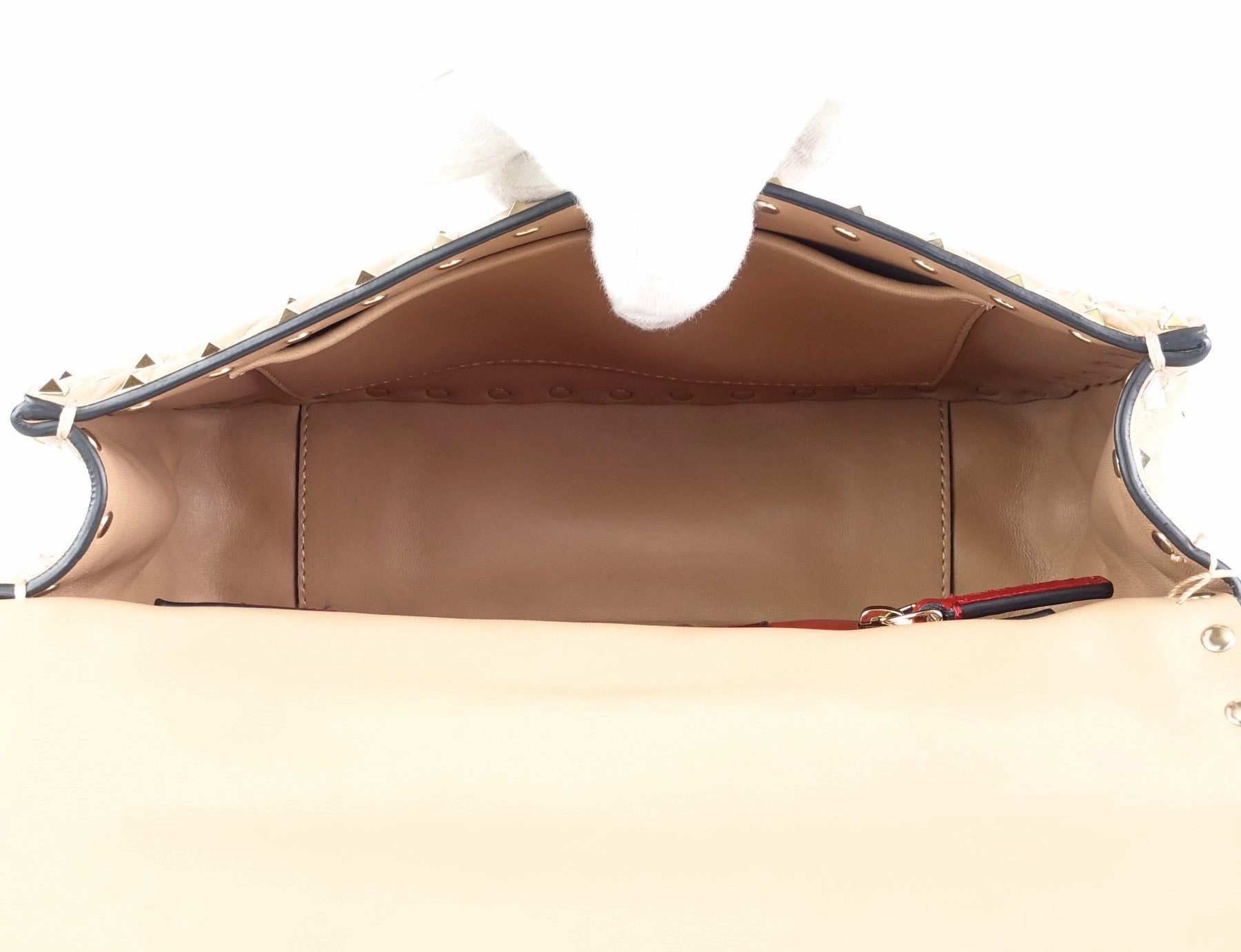 Rockstud Spike Quilted Lambskin Leather Bag