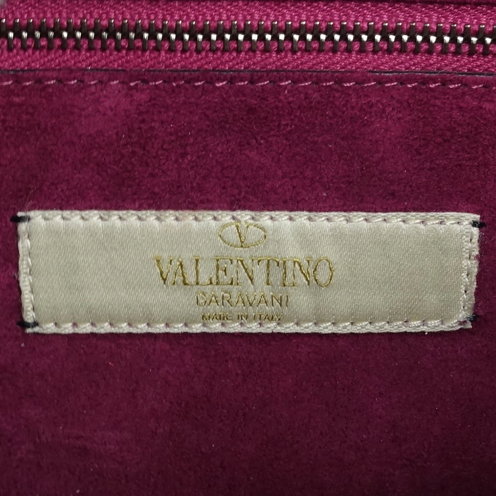 Rolling Rockstud With Cabochons Medium Leather Crossbody Bag