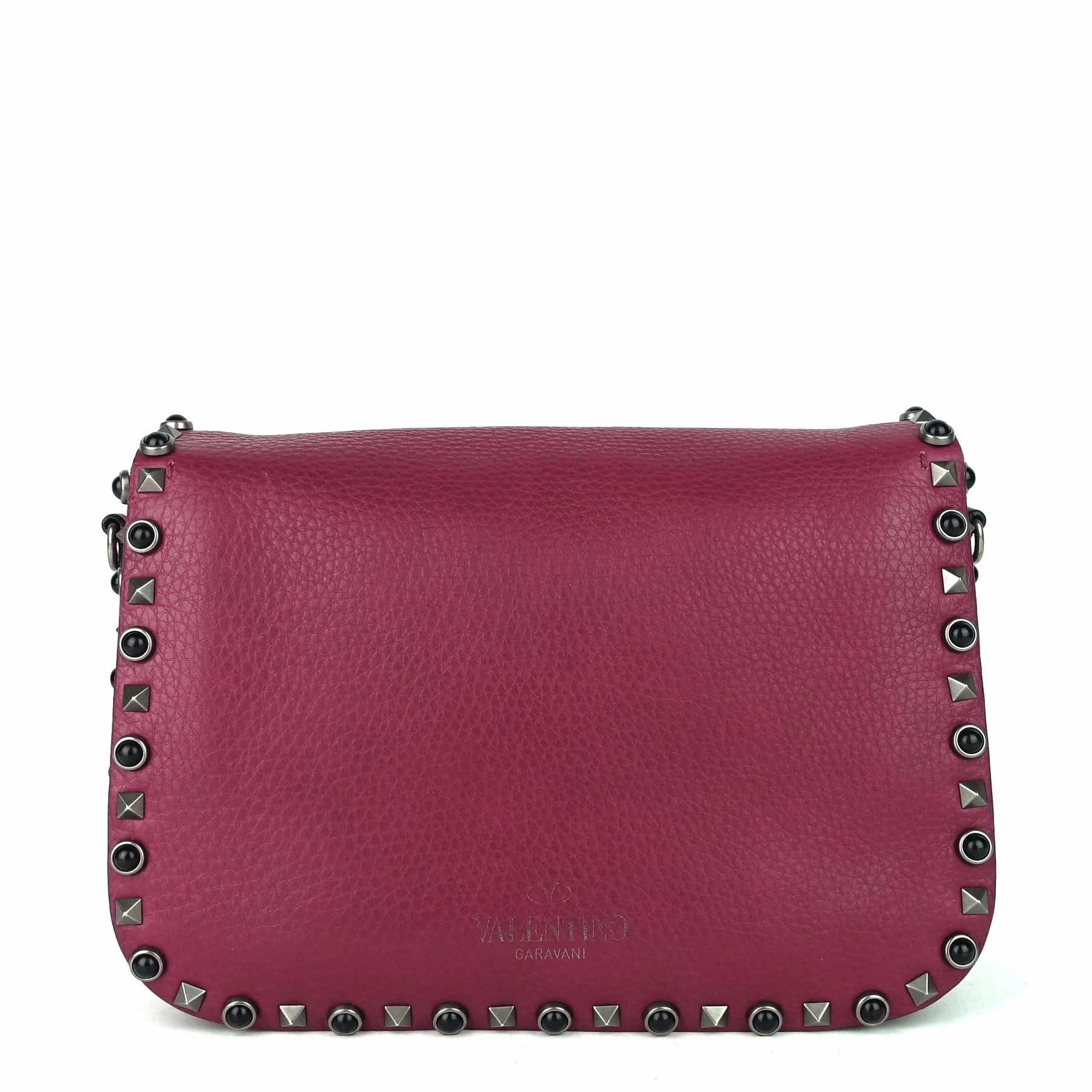 Rolling Rockstud With Cabochons Medium Leather Crossbody Bag
