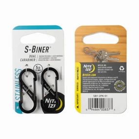 S-Biner Stainless Steel Dual Carabiner #1 2PK