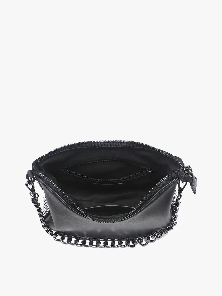 Sabine Vegan Grommet Shoulder Bag