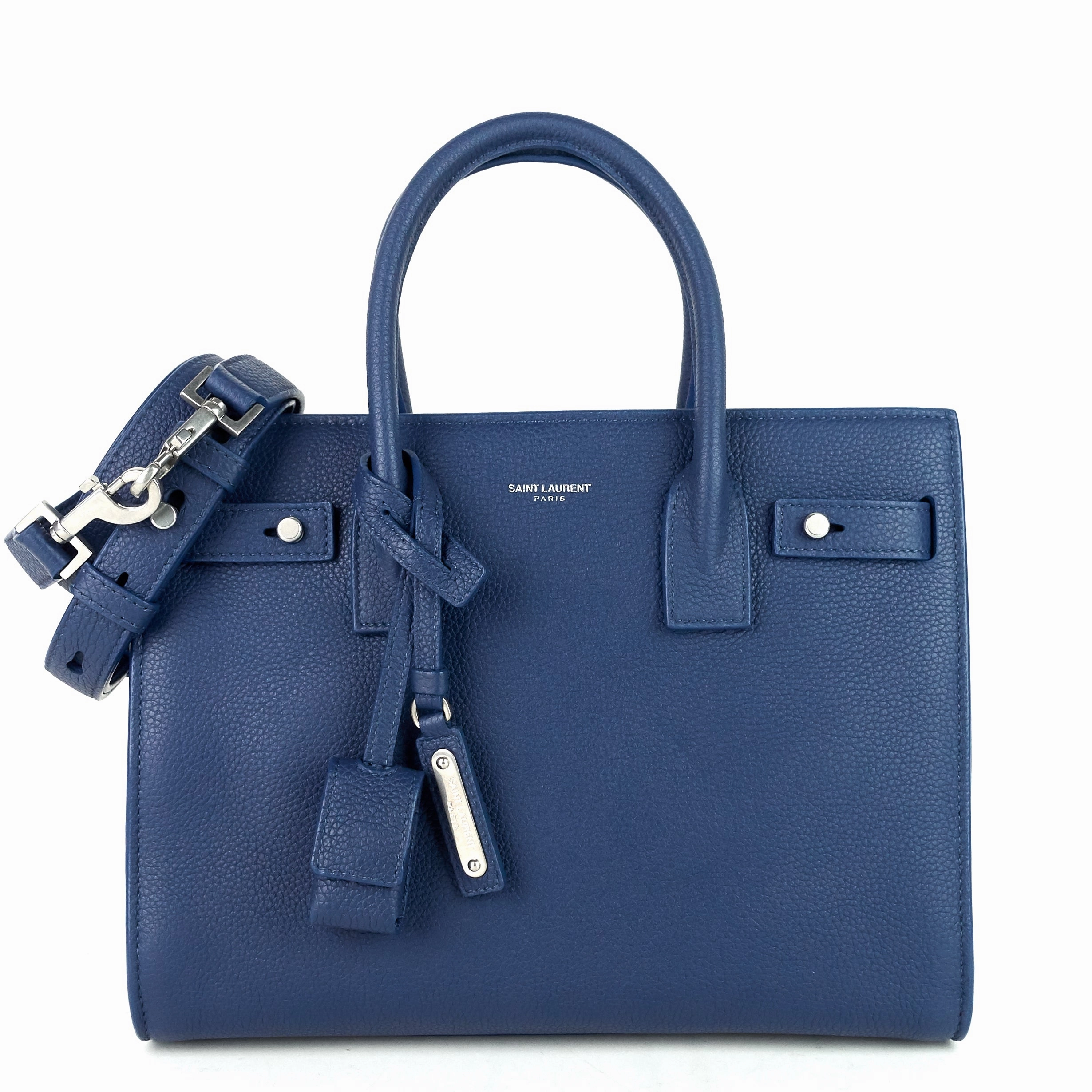 Sac De Jour Baby Grained Calf Leather Bag