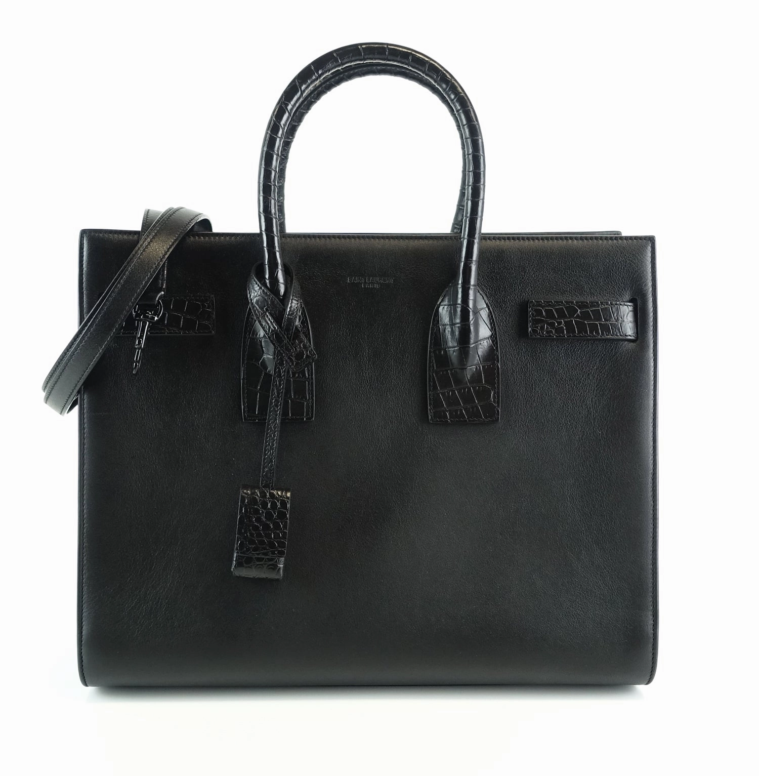 Sac de Jour Calf Leather Small Shopper Tote Bag