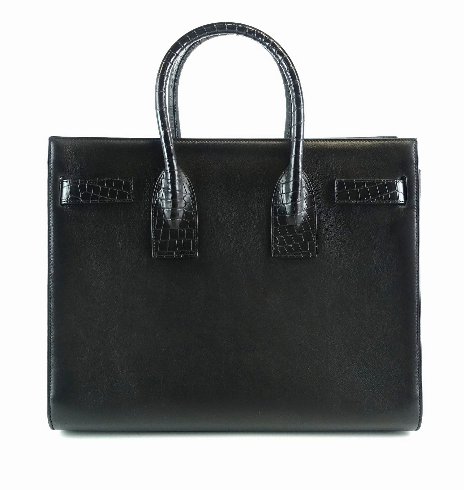 Sac de Jour Calf Leather Small Shopper Tote Bag