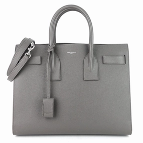 Sac de Jour NM Small Gray Leather Bag