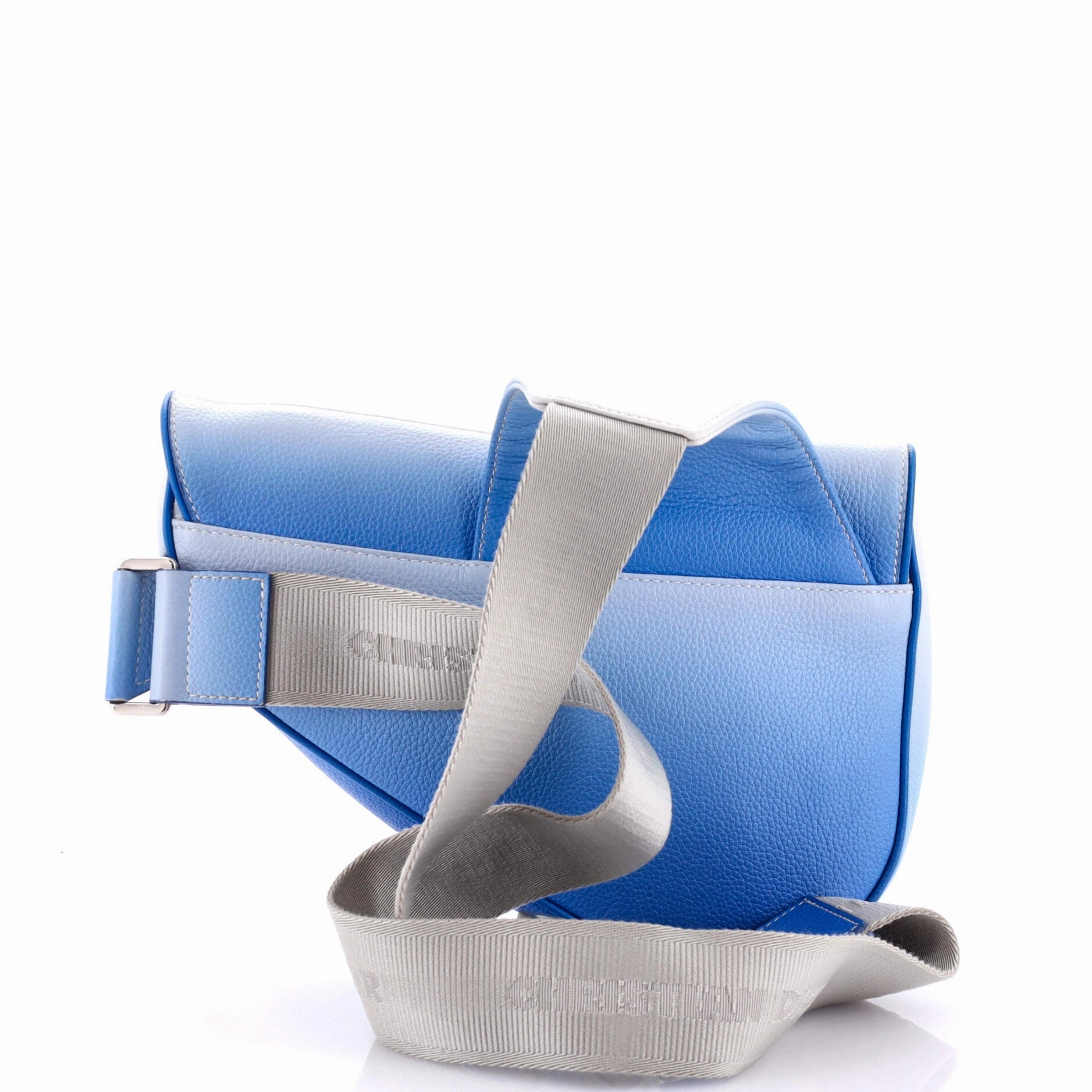 Saddle Crossbody Bag Leather Maxi