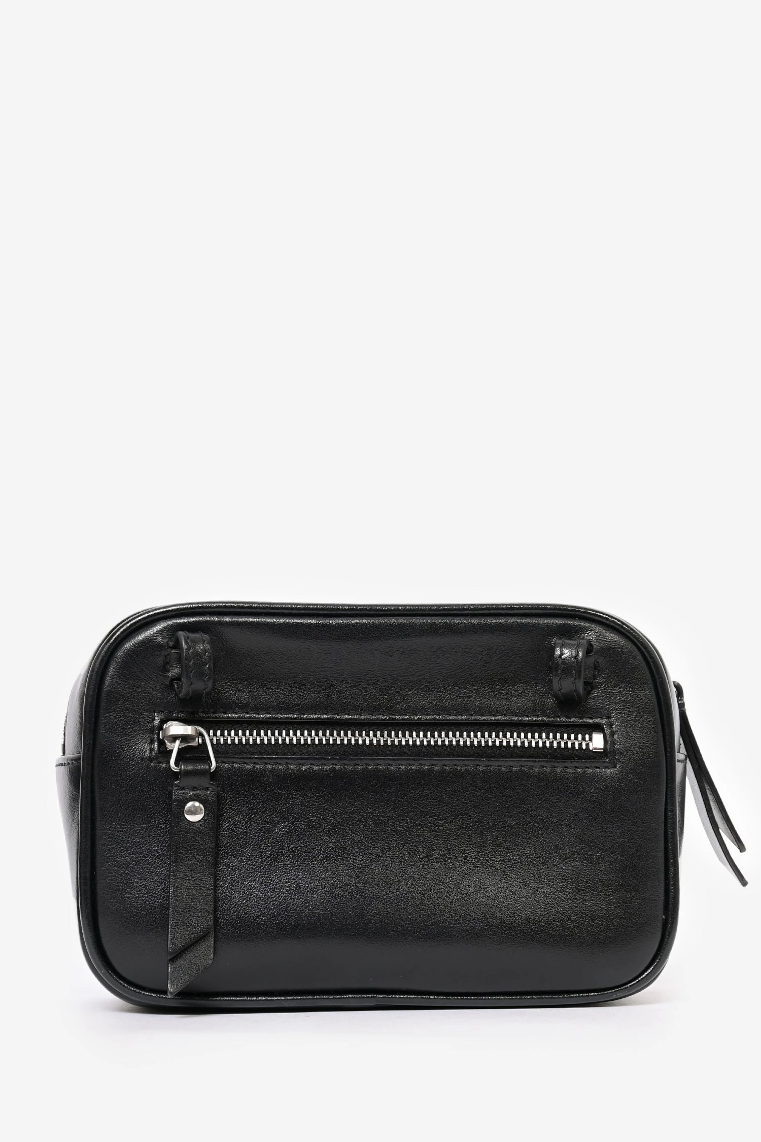 Saint Laurent 2019 Black Chevron Leather Mini Lou Camera Crossbody