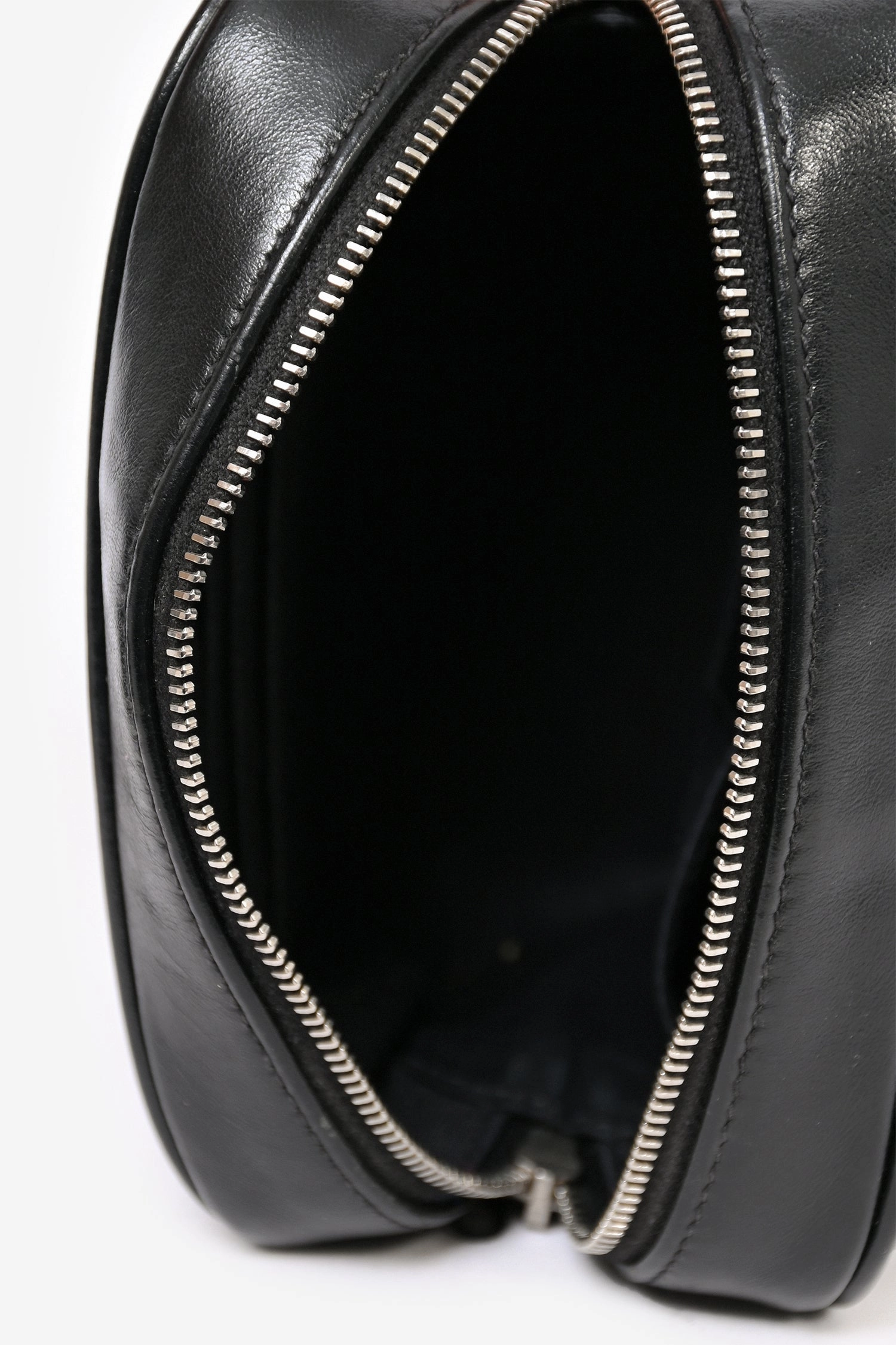 Saint Laurent 2019 Black Chevron Leather Mini Lou Camera Crossbody