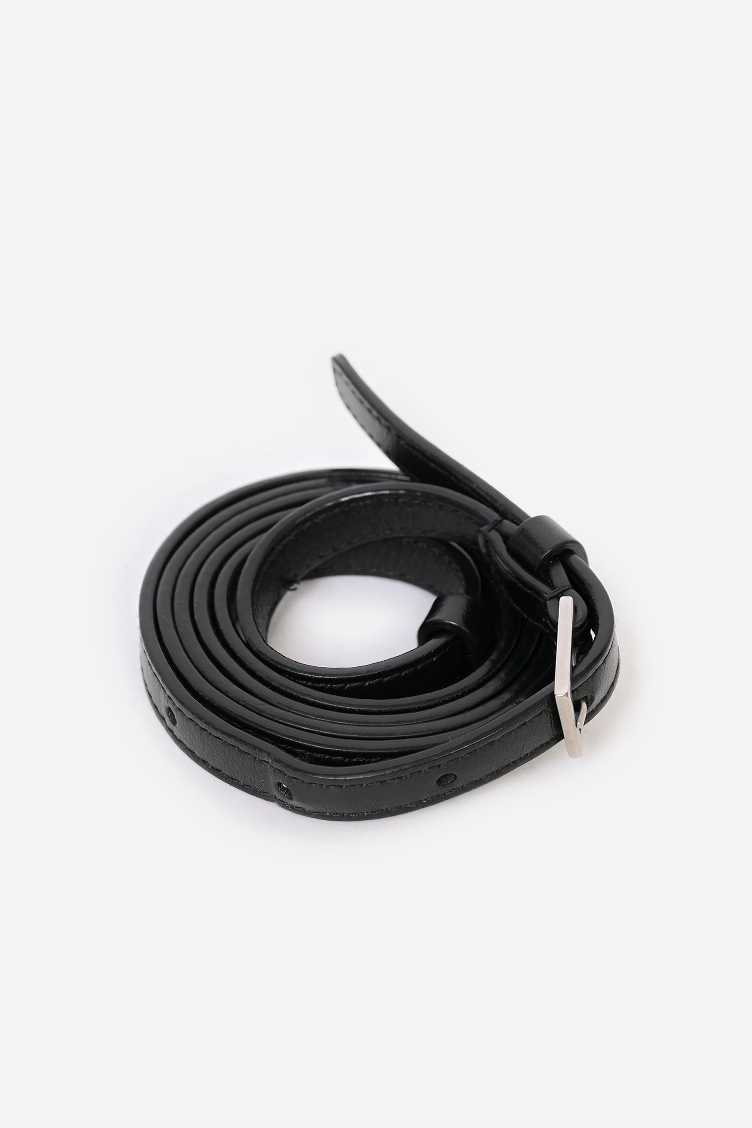 Saint Laurent 2019 Black Chevron Leather Mini Lou Camera Crossbody