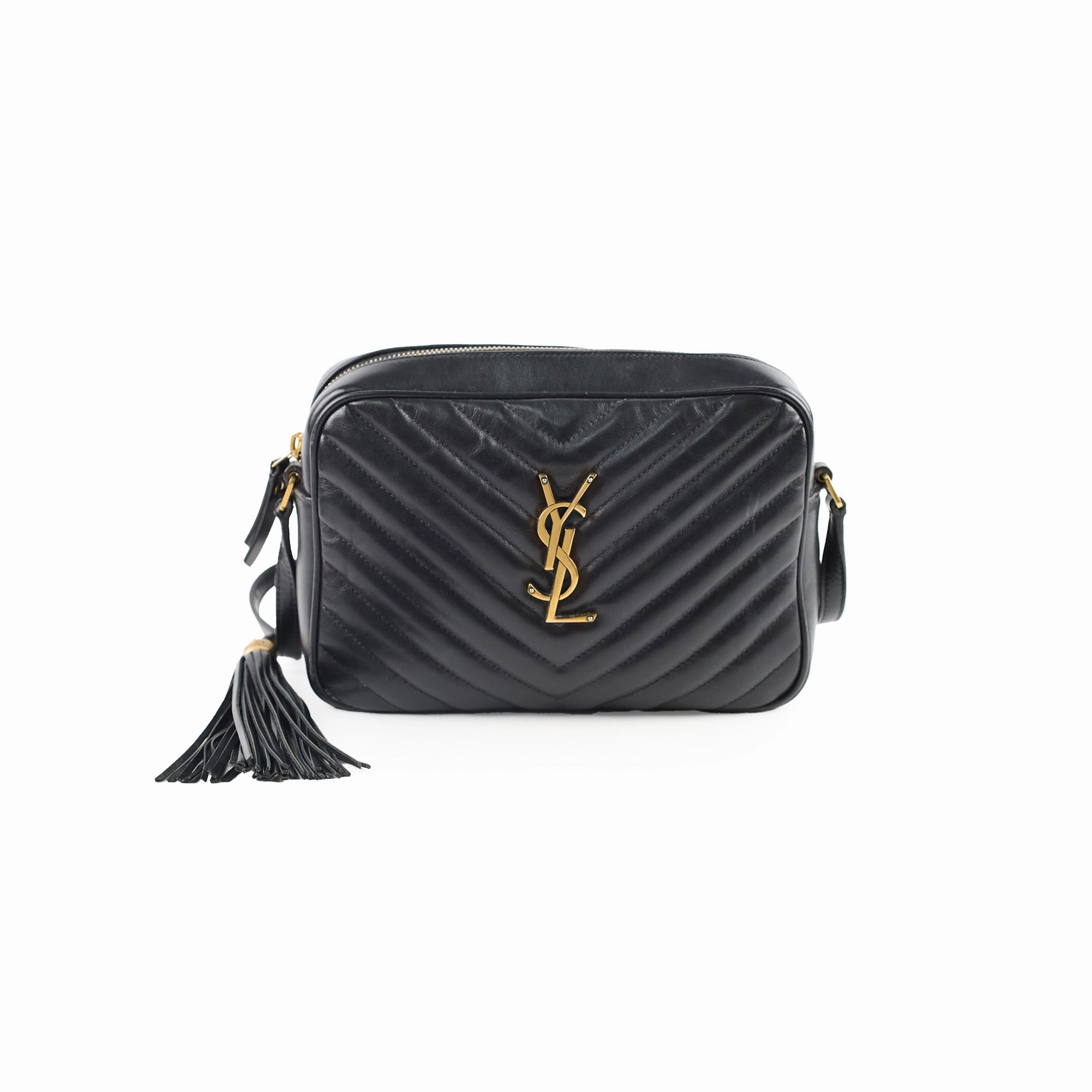 Saint Laurent Lou Camera Bag Black
