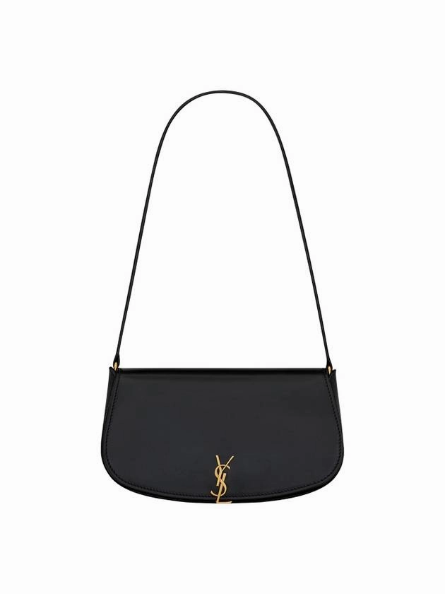 Saint Laurent Voltaire Box Half-moon Shoulder Bag Black