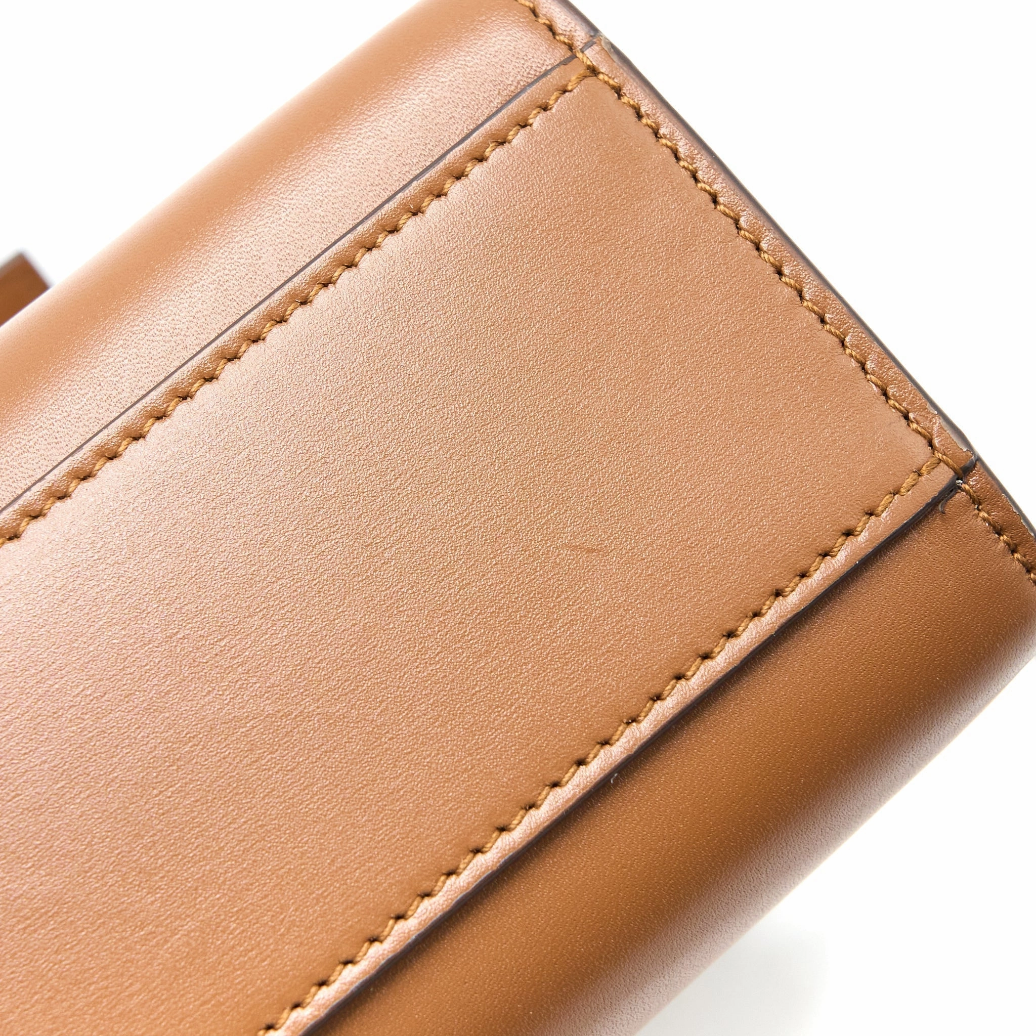 Saint Laurent/YSL Manhattan Shoulder Bag Box Brick/Dark Ebene GHW