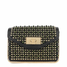 Sally Small Beaded Calf Leather Bag