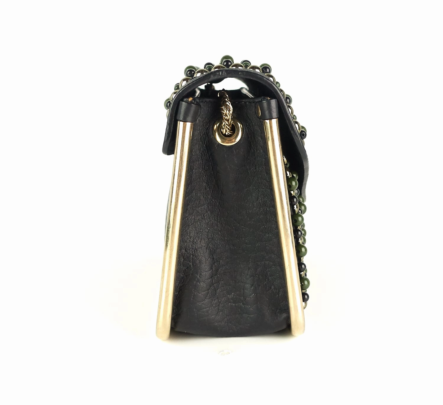 Sally Small Beaded Calf Leather Bag