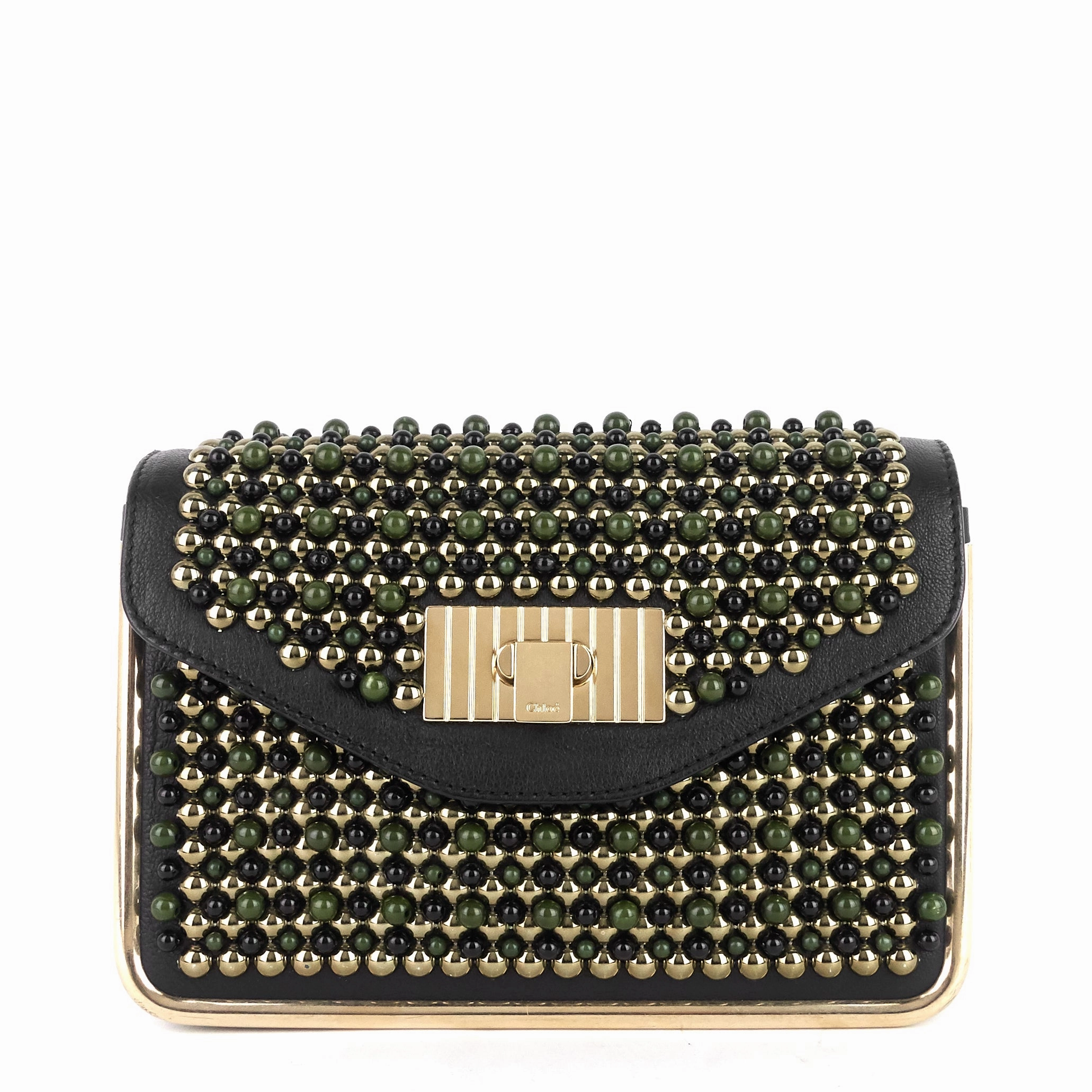 Sally Small Beaded Calf Leather Bag