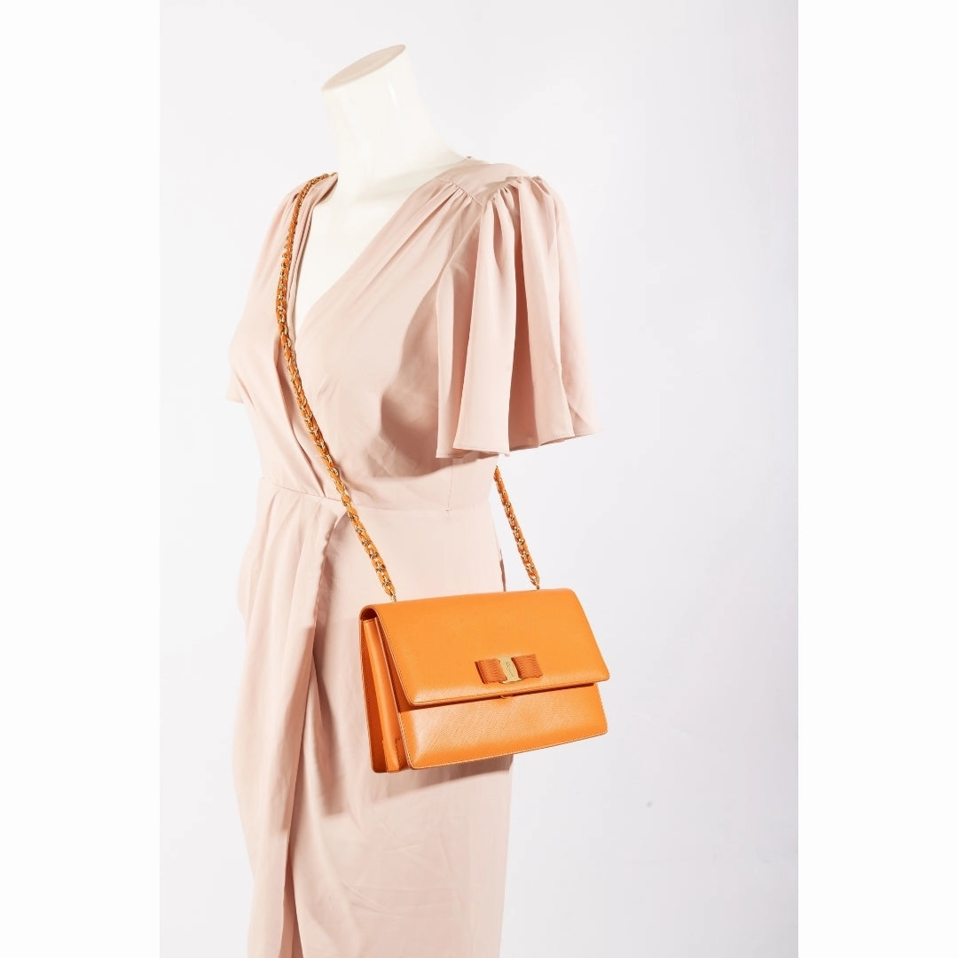 Salvatore Ferragamo Leather Crossbody Bag