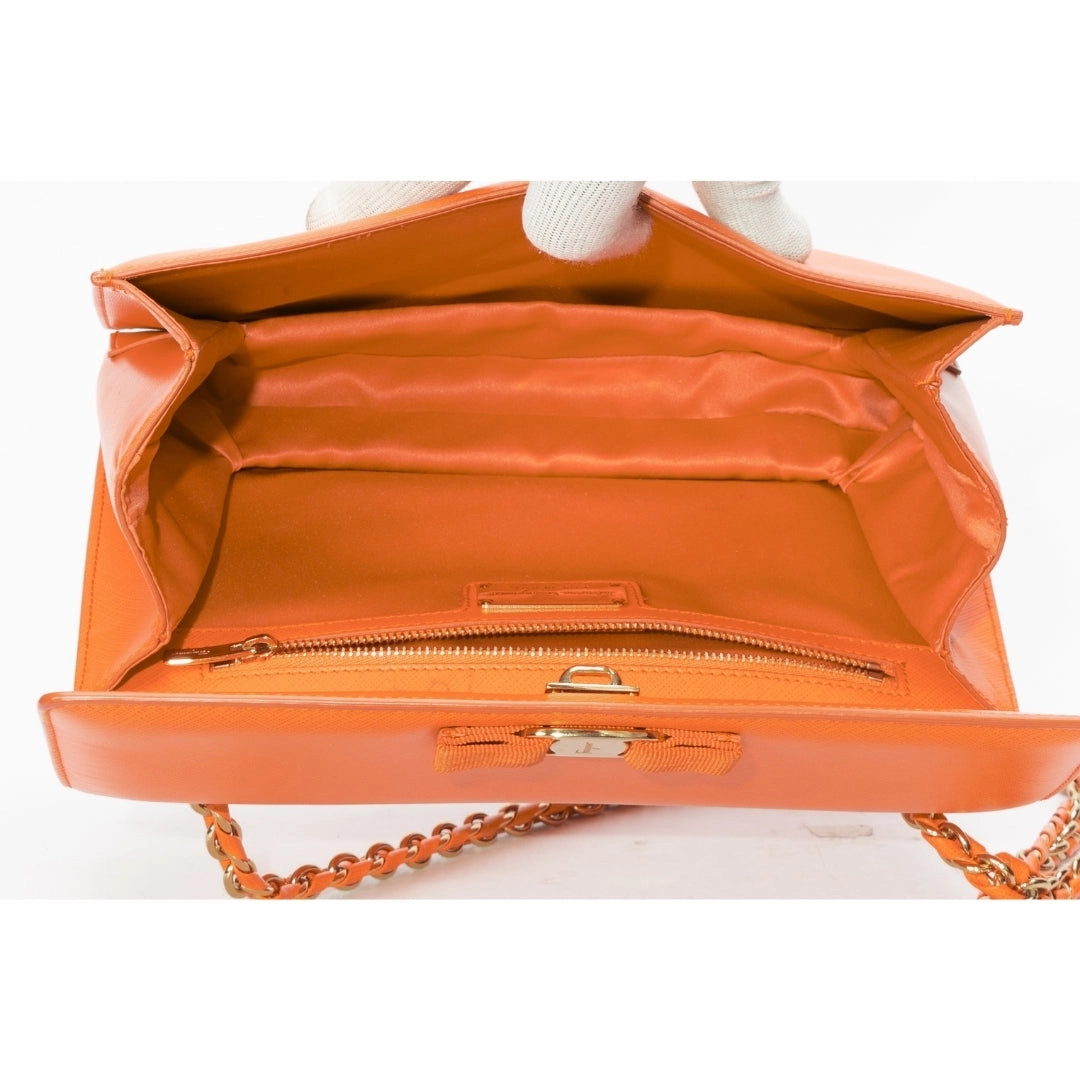 Salvatore Ferragamo Leather Crossbody Bag