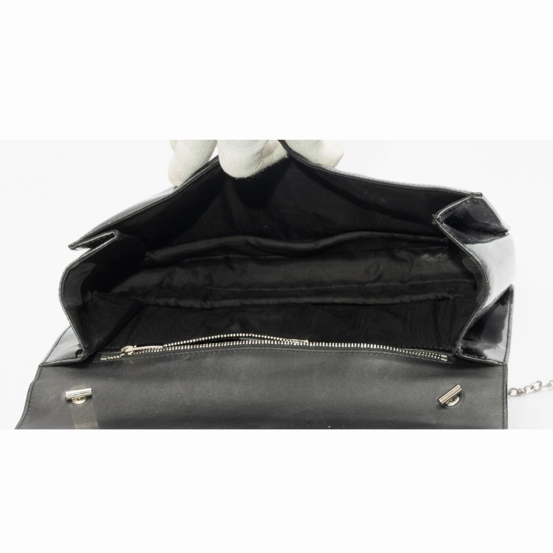 Salvatore Ferragamo Patent Leather Crossbody Bag