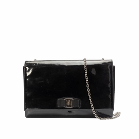 Salvatore Ferragamo Patent Leather Crossbody Bag