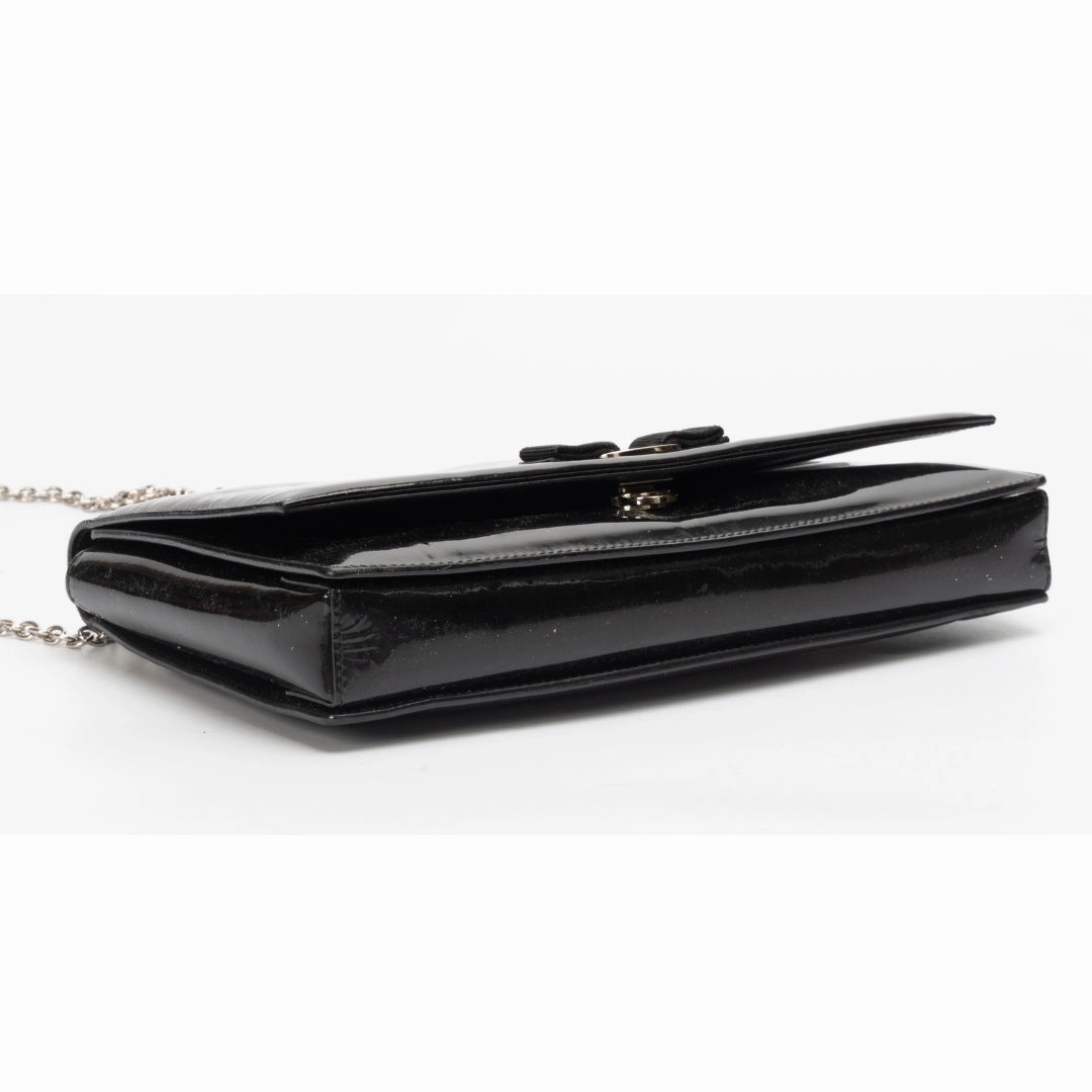 Salvatore Ferragamo Patent Leather Crossbody Bag
