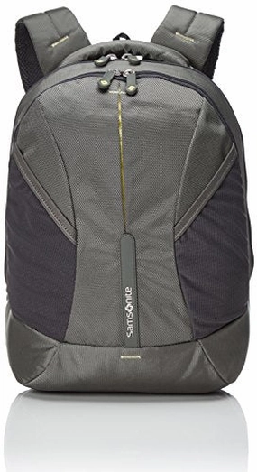 Samsonite 4Mation Laptop Backpack Casual Daypack, 43 cm, 27 Liters, Medium, Olive/Yellow/Green