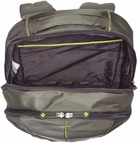 Samsonite 4Mation Laptop Backpack Casual Daypack, 43 cm, 27 Liters, Medium, Olive/Yellow/Green