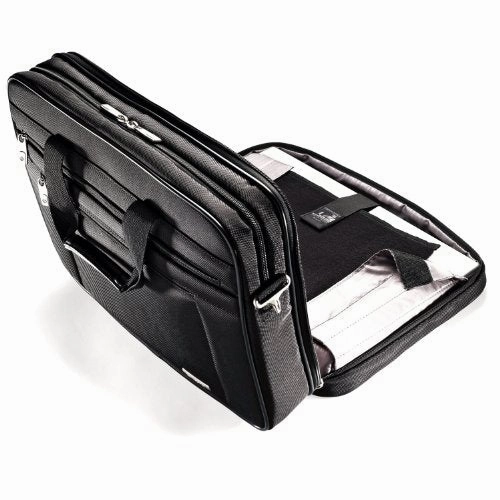 Samsonite Classic Business Perfect Fit Two Gusset Laptop Bag - 15.6" Black