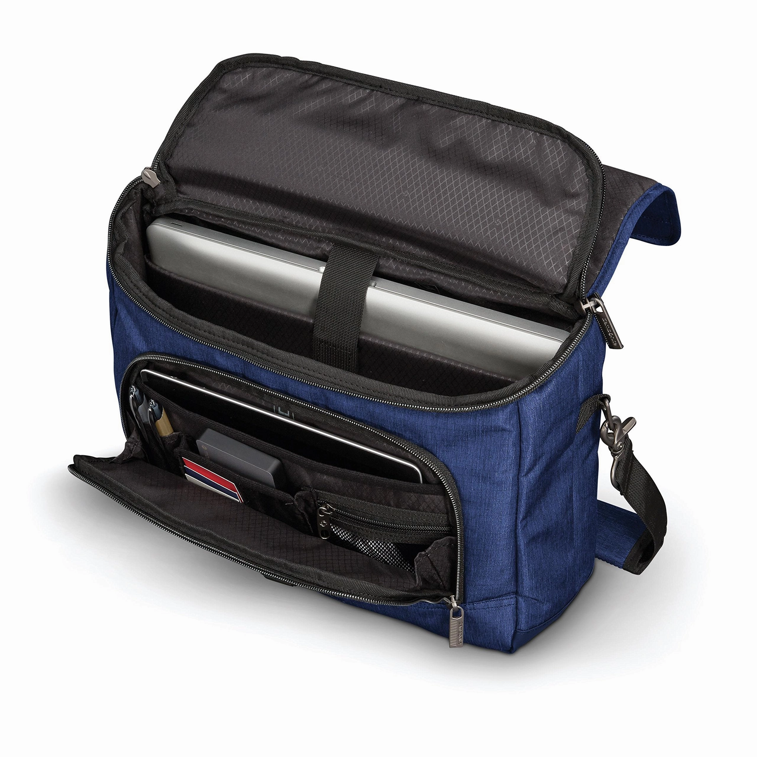 Samsonite Modern Utility Messenger Bag Laptop, True Navy, One Size