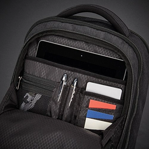 Samsonite Modern Utility Mini Laptop Backpack, Charcoal Heather, One Size