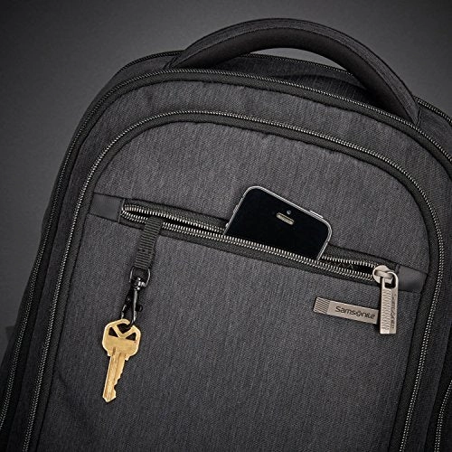 Samsonite Modern Utility Mini Laptop Backpack, Charcoal Heather, One Size