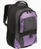 Samsonite Wheeled Computer Backpack Black/Bordeaux