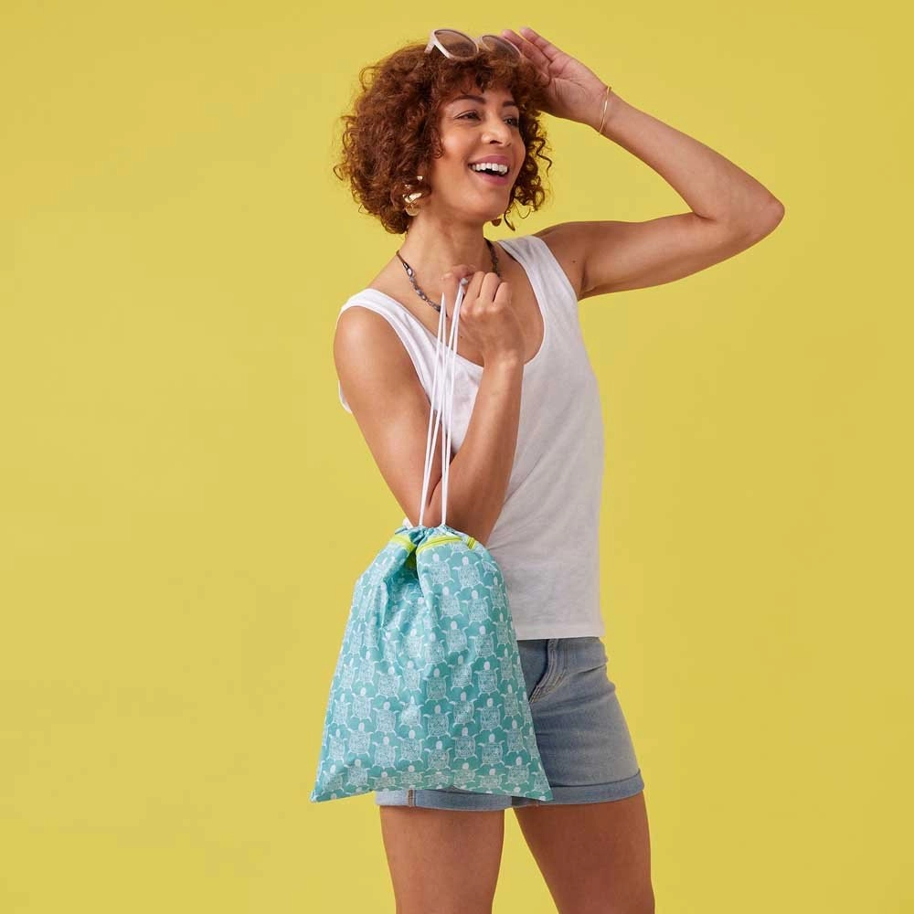 Sea Turtle Splash Proof Travel Sack