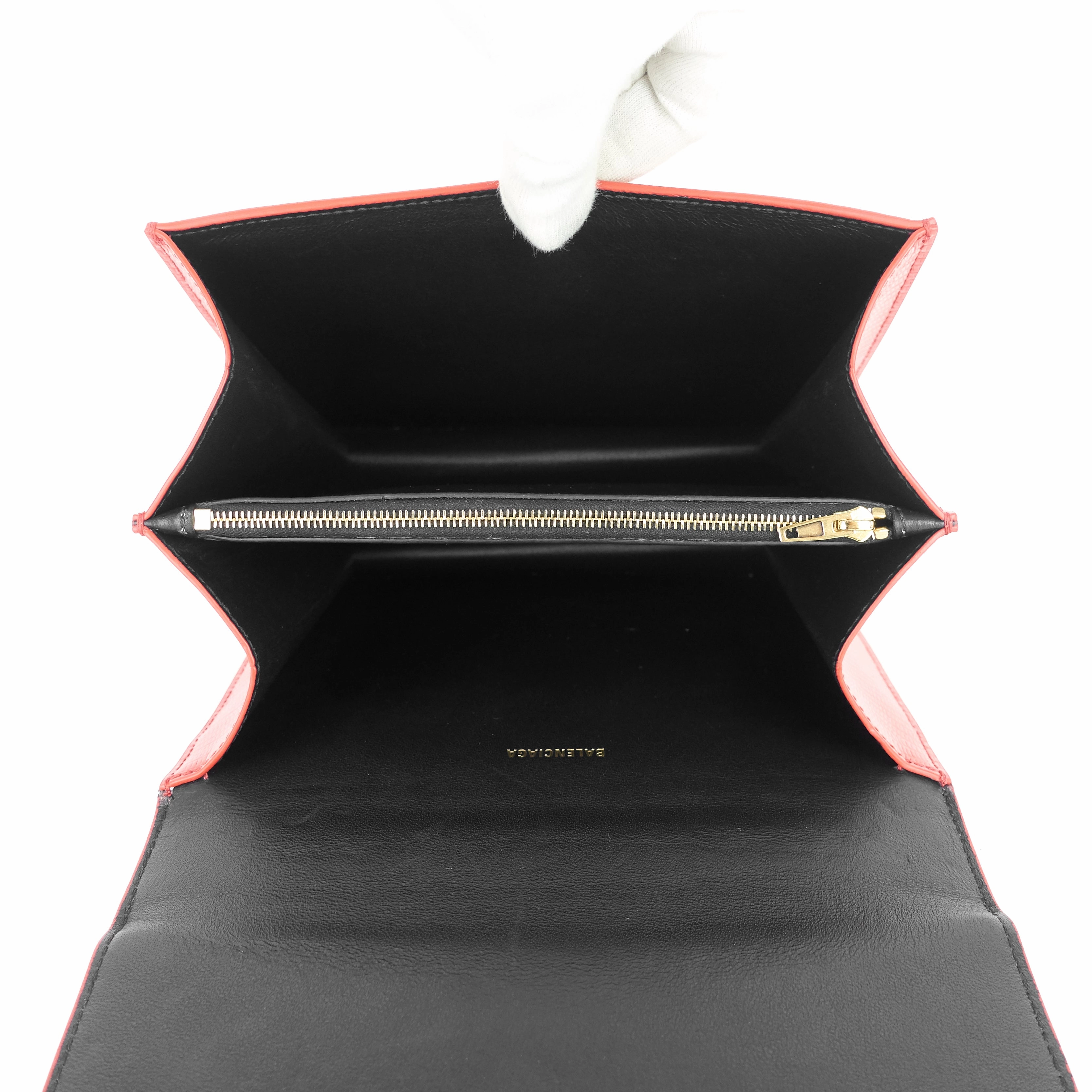 Sharp Lizard Embossed Leather Flap Bag