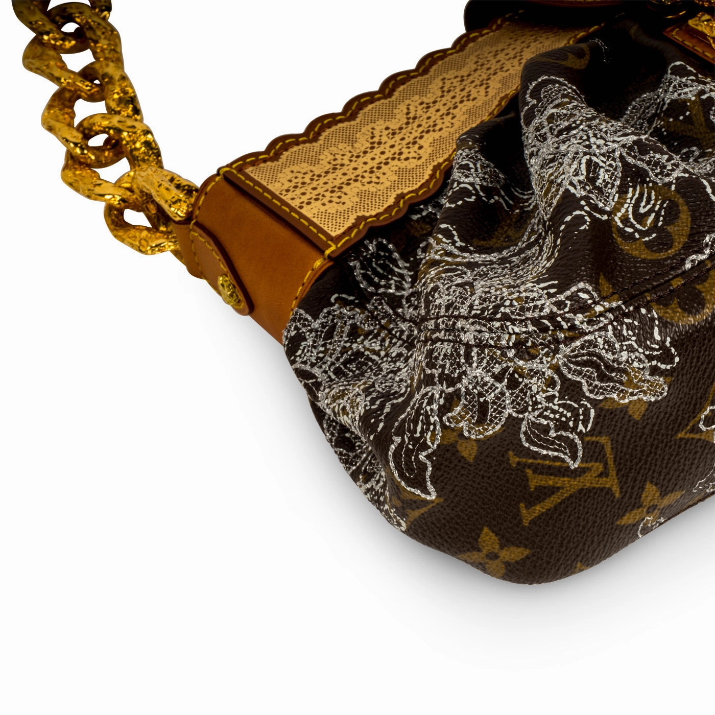 Shoulder Bag - Monogram Dentelle