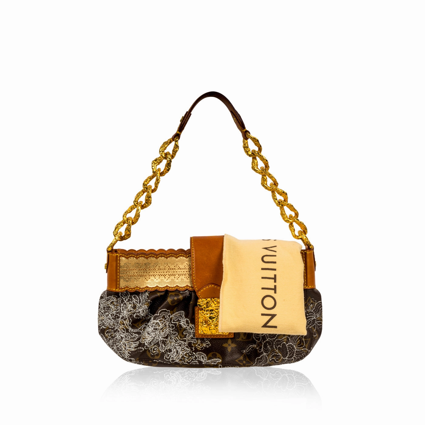 Shoulder Bag - Monogram Dentelle